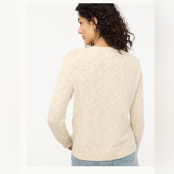 NWT J. crew Crewneck beach sweater size M - Picture 2 of 7